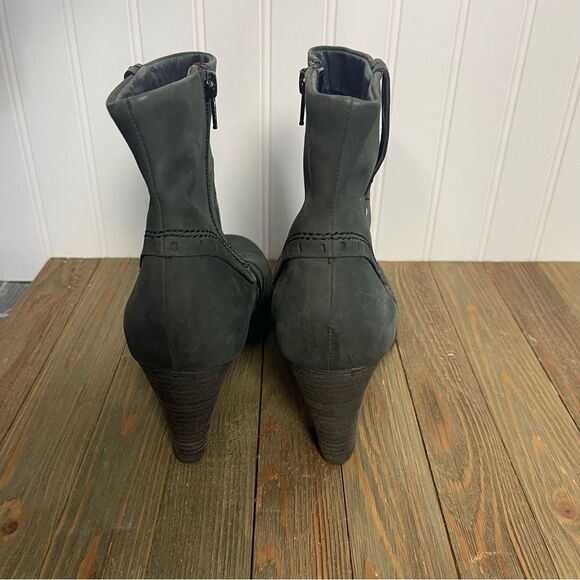 Clark’s Boots 9.5 Women Gray Black Suede Alpine Gale Comfort - Picture 4 of 13